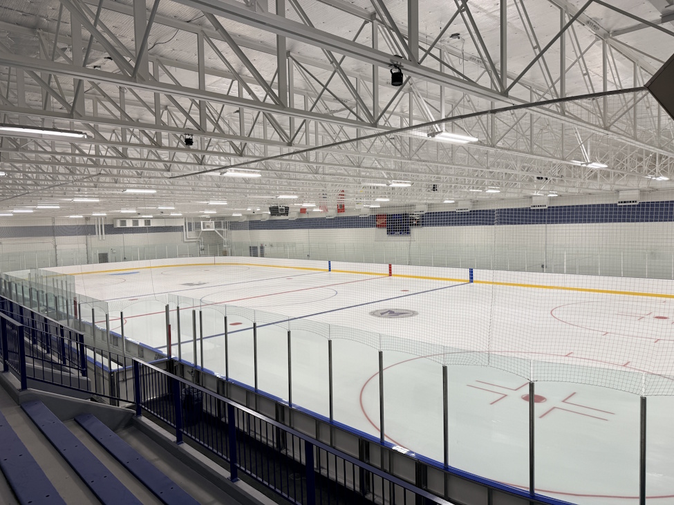 Back on the ice: Sportsplex ice rink reopens following major